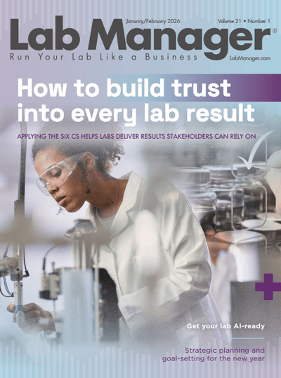 Lab Manager January/February 2026 Cover Image