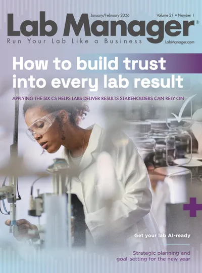 Lab Manager January/February 2026 Cover Image