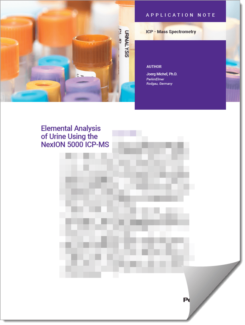 Elemental analysis of urine thumbnail image