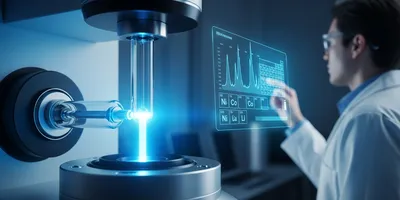 Laboratory equipment for advanced elemental analysis.