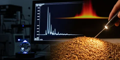 FTIR and NIR analysis of wheat using spectroscopy
