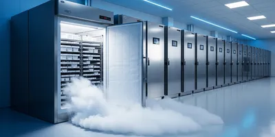 Laboratory freezer showcasing cold storage technology for sample protection