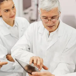 Lab team discusses safety practices during Lab Safety Awareness Week