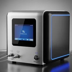 Gas generator unit for producing nitrogen on-demand