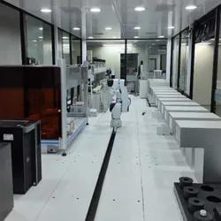 Automated laboratory setup for AI-driven materials research