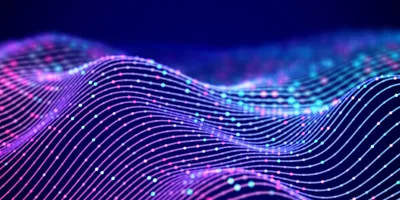 Abstract representation of quantum computing research