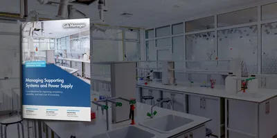 Laboratory with casework and ventilation