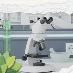 Modern laboratory with sustainable products and equipment.