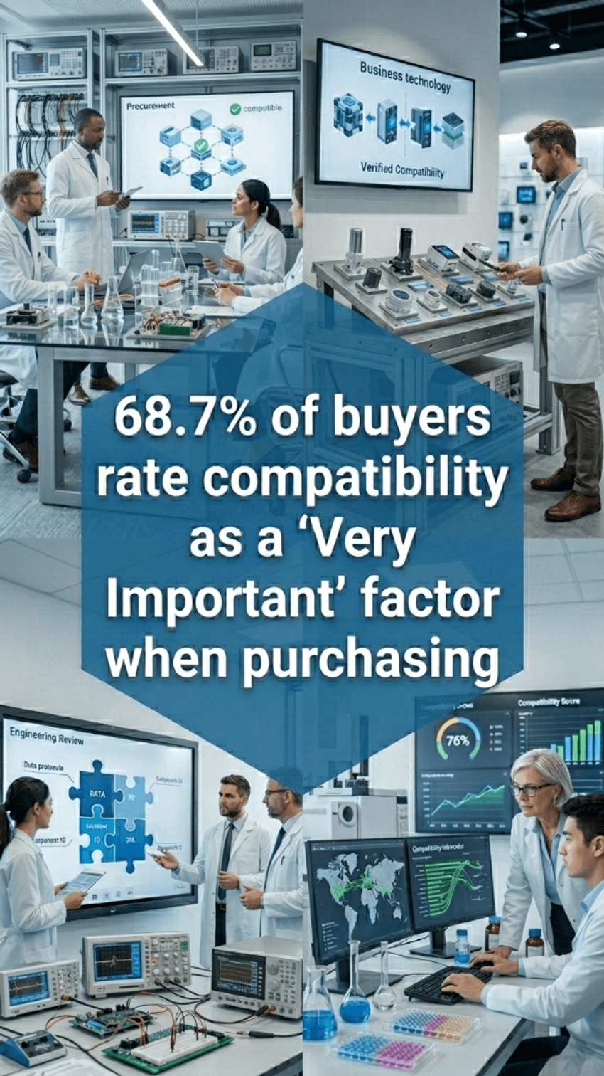 68.&% of buyers rate compatibility as very important