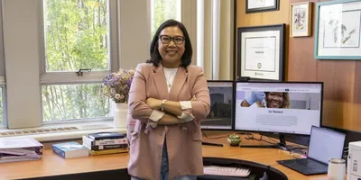 Environmental engineer advocating for wastewater treatment technologies