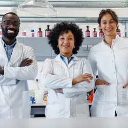 Laboratory team members demonstrating their skills and collaboration.