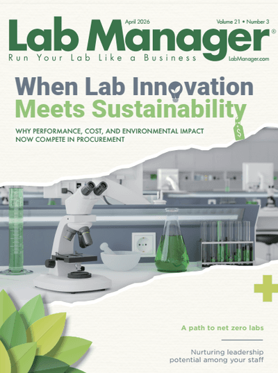 Lab Manager April 2026 Cover Image