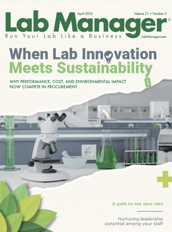 Lab Manager April 2026 Cover Image