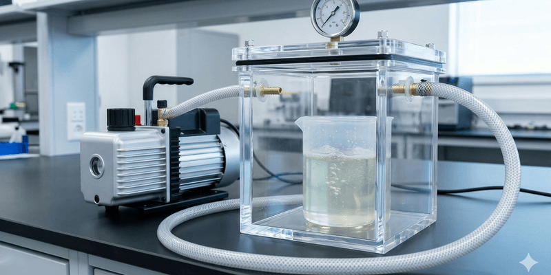 Degassing High-Viscosity Epoxies Using Lab Vacuum Pumps | Lab Manager