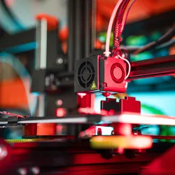 3D printer used for self-driving lab components manufacturing