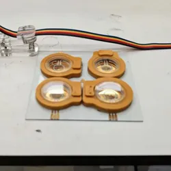 Miniature lab-on-a-chip devices for chemical reactions