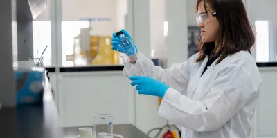 Practicing sustainable laboratory techniques with glassware