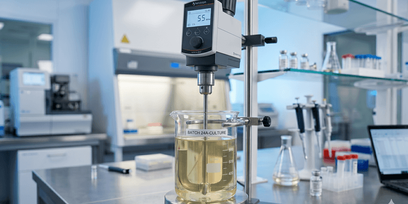 Lab Solution Mixer Lab Mixers in Biopharmaceutical Production: Low-Shear Agitation for ...