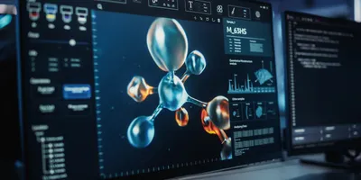 Visualization of materials science AI in catalyst research