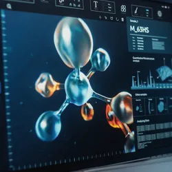 Visualization of materials science AI in catalyst research