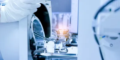 Laboratory setup for material defect testing