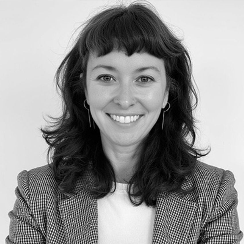 A black and white photo of Kelly Sullivan A black and white photo of Kelly Sullivan