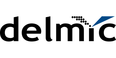 Delmic logo, a Delft-based deep-tech company building the future of electron microscopy