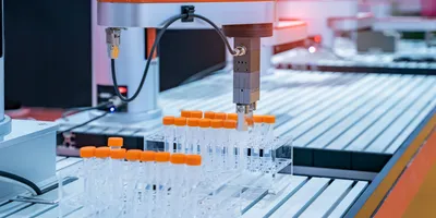 Automated lab setup for reducing lab automation costs