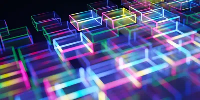 Abstract image of data blocks