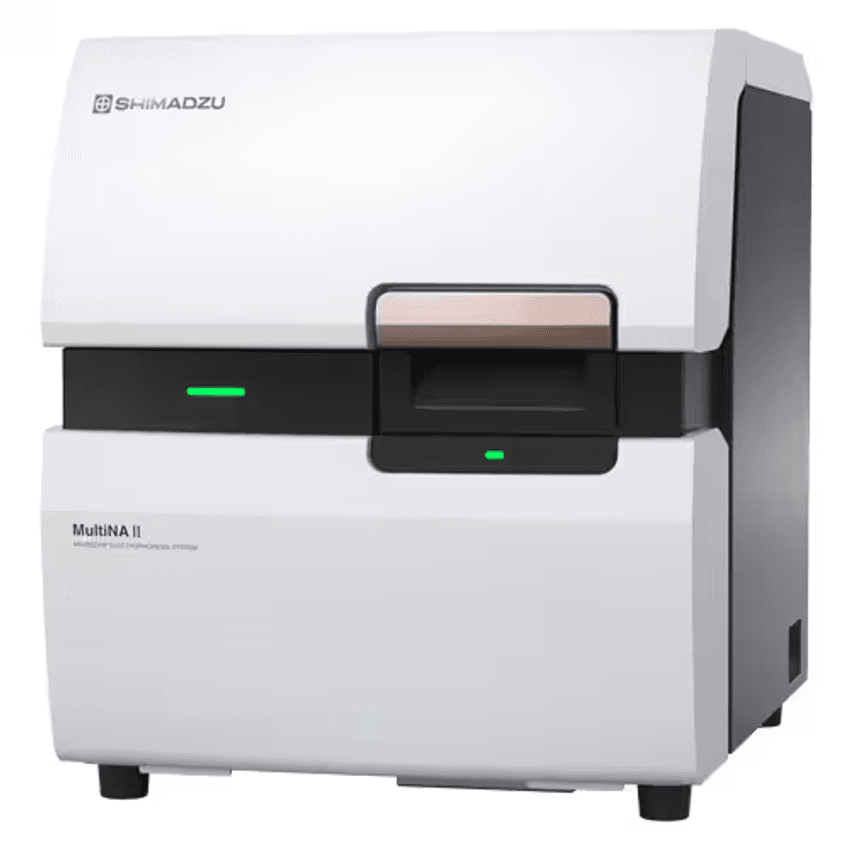 Microchip Electrophoresis: Shimadzu's MultiNA II MCE-301 | Lab Manager