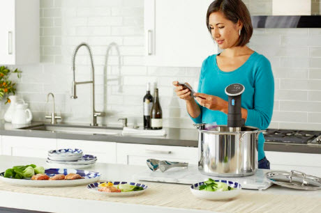 Anova unit with smartphone
