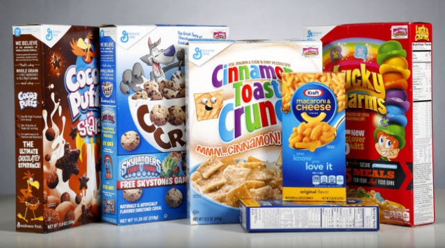 General Mills and Kraft products