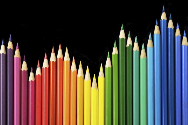 pencil crayons