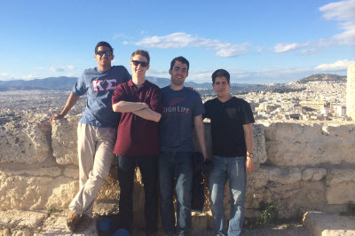 North­eastern stu­dents on the Global Exchange Pro­gram